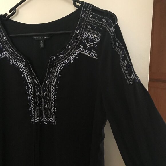 White House Black Market Tunic, Size 8, New - Picture 4 of 7